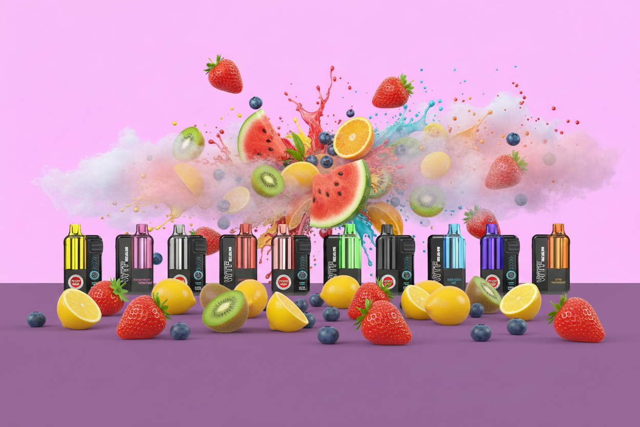 WTF BAR DISPOSABLE & POWER BANK 40K PUFFS