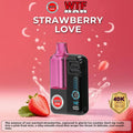 WTF BAR DISPOSABLE 40K PUFFS-STRAWBERRY LOVE