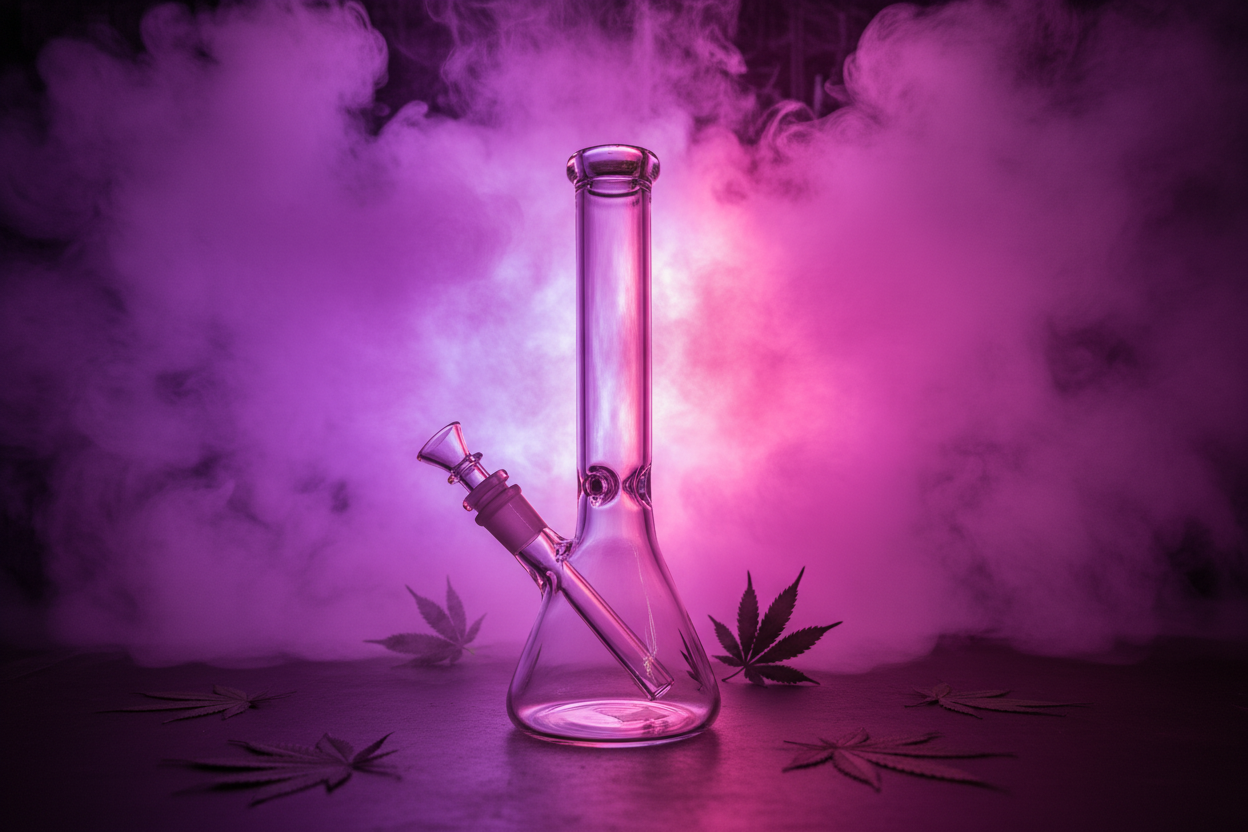 WTF PERCULATOR BONG-B4-  3 COLORS