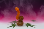 WTF GLASS BUBBLER- B1- 6 INCHES