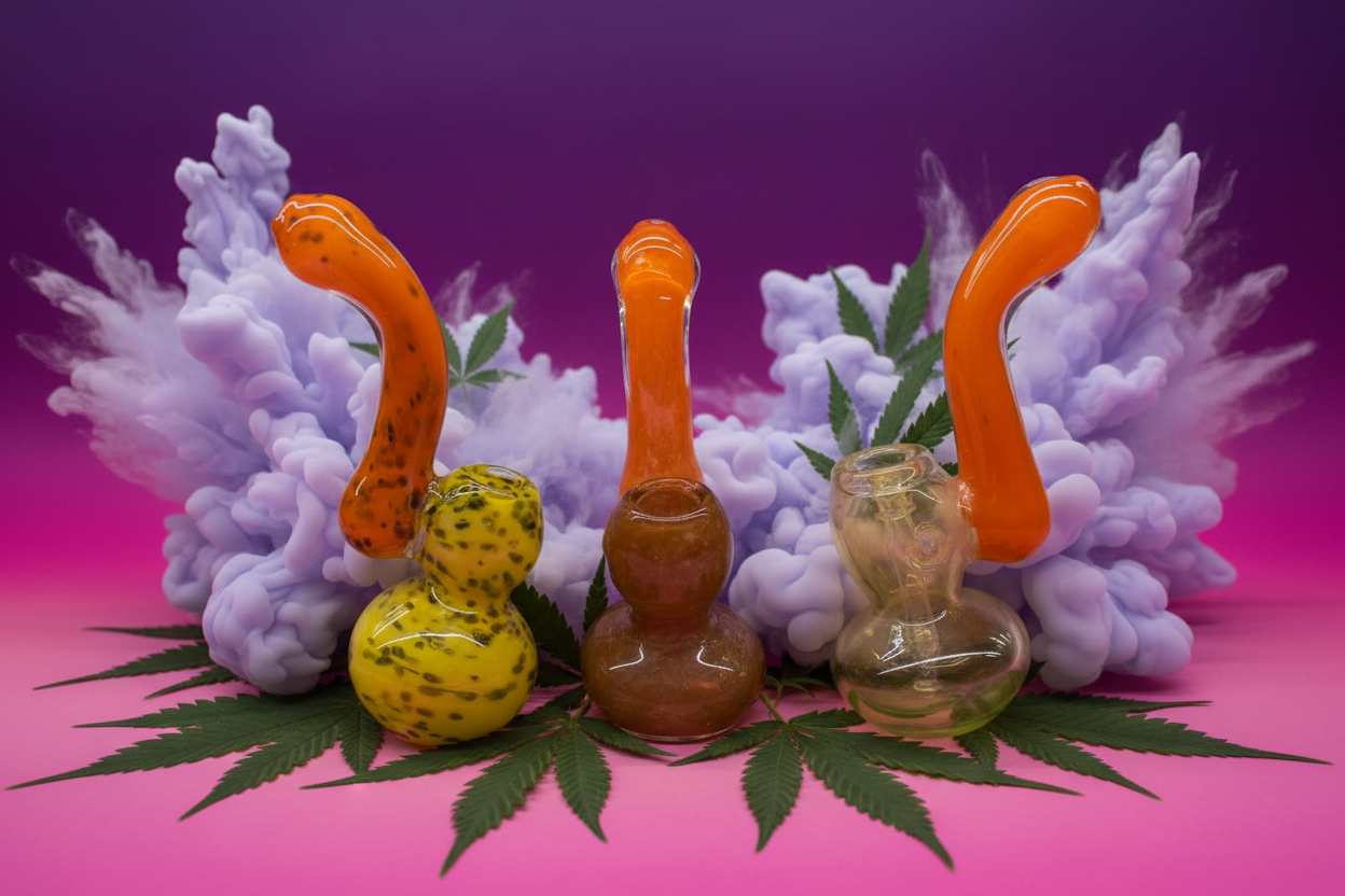 WTF GLASS BUBBER- B33- 6 INCHES