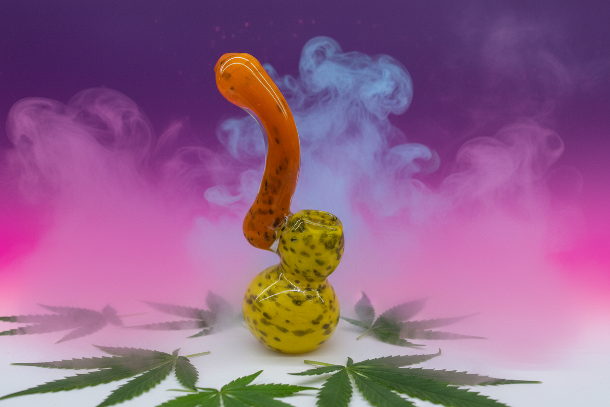 WTF GLASS BUBBER- B33- 6 INCHES