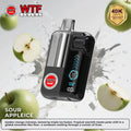 WTF BAR DISPOSABLE 40K PUFFS- SOUR APPLE