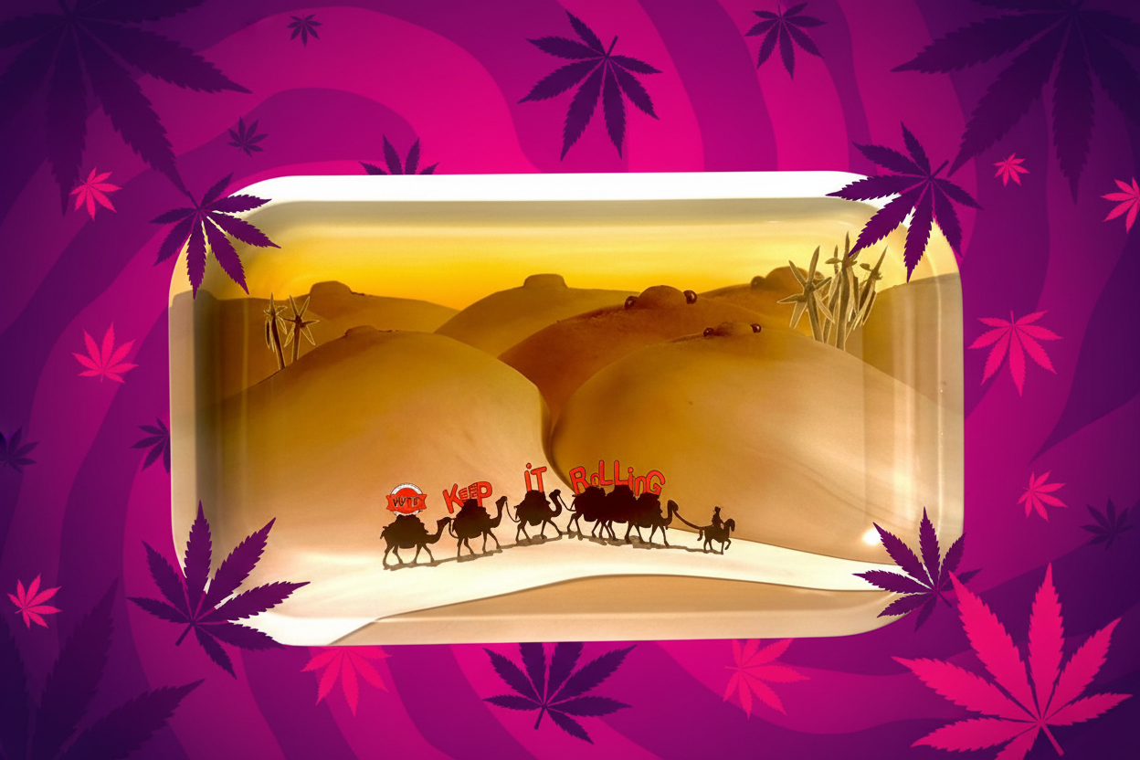 WTF ROLLING TRAY- HUMAN BODY ART SERIES- BOOBS