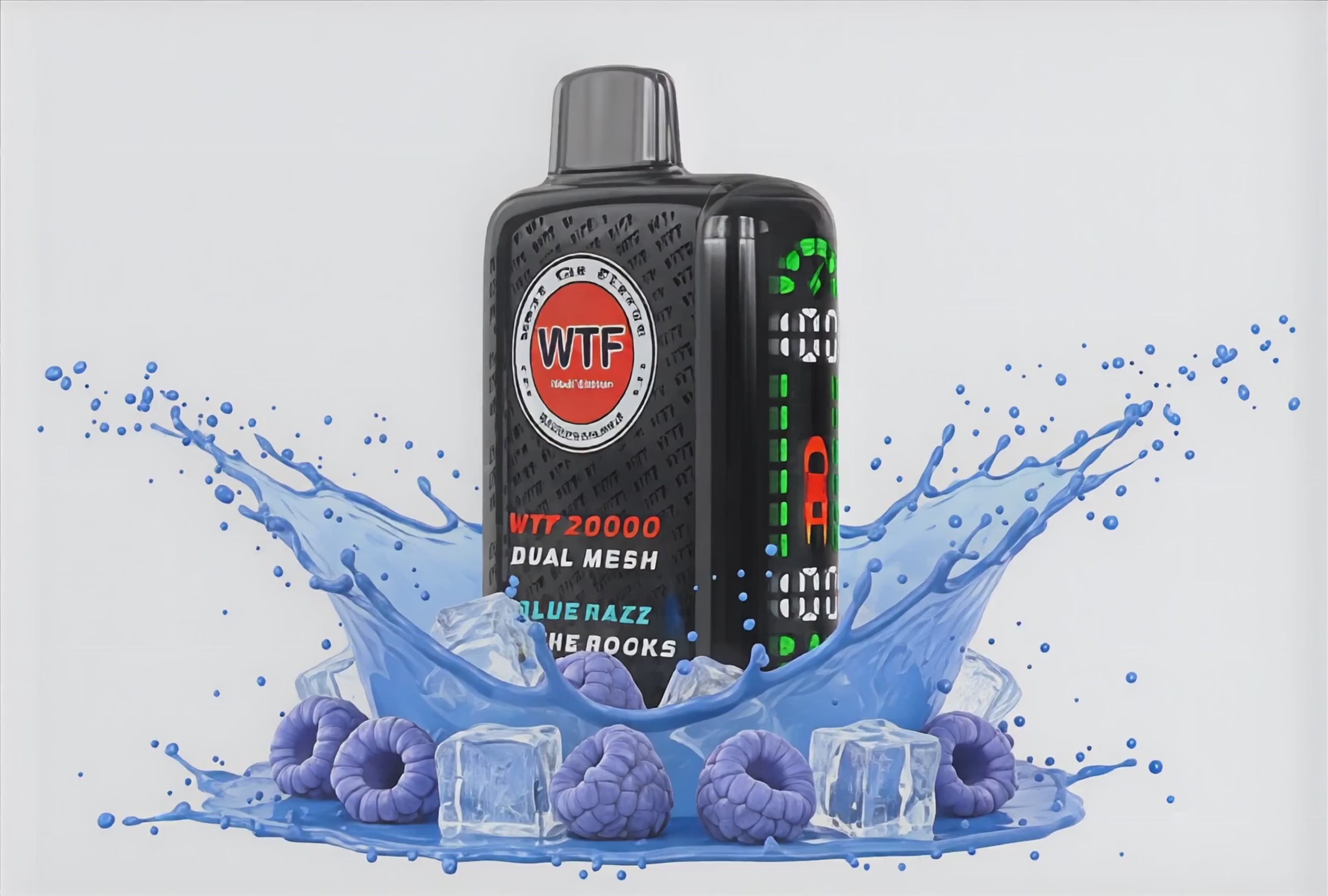 BLUE RAZZ ON THE ROCKS